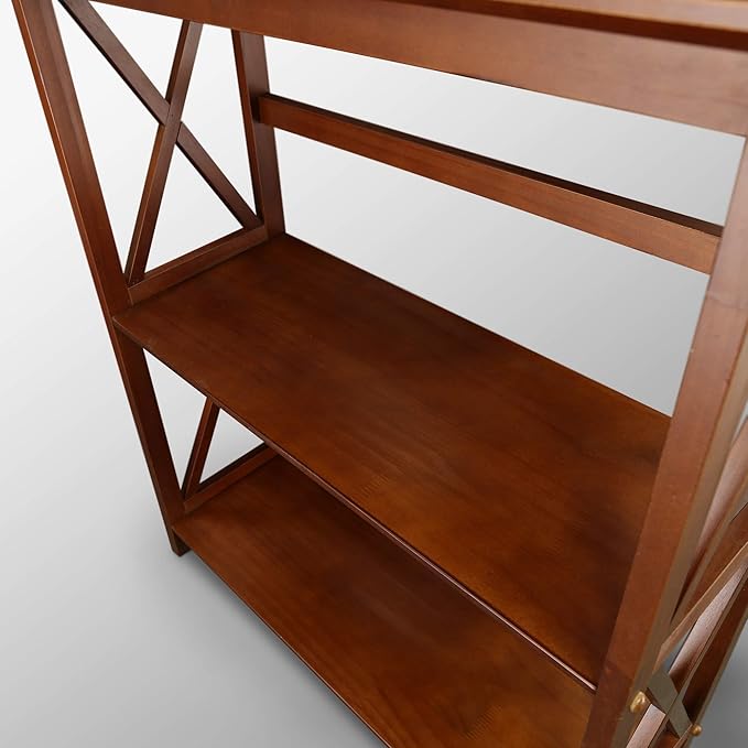 Casual Home Shelf Bookcase - LeafyLoom