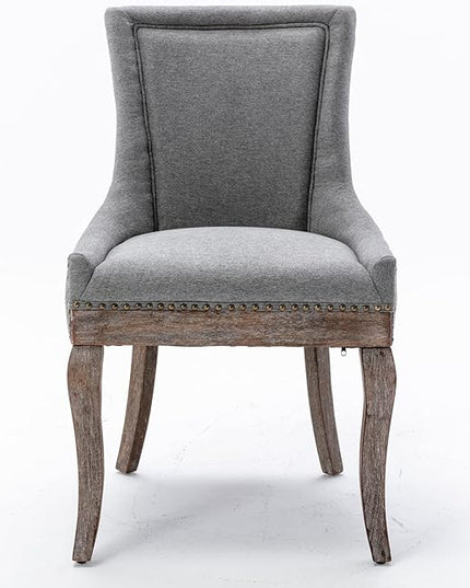 NicBex Haerin-SD-00084-LWJ Dining Chairs, 24"x21.6"x36.4", Gray - LeafyLoom
