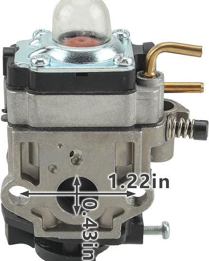 308054121 Carburetor Fits for Ryobi RY25AXB 25cc Gas Jet Fan Blower with Gasket Fuel Line Filter - LeafyLoom