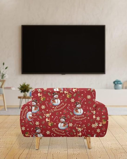 FKELYI Christmas Ornaments Sofa Slipcover Stretch Sofa Couch Cover for Indoor Non-Slip Furniture Protector Washable Sofa Slipcovers M FKELYI