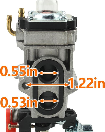 Carburetor Kit for RedMax EBZ6500 EBZ7001 EBZ5150 EBZ5100 EBZ5150RH EBZ5100RH EBZ6500RH EBZ7001RH EBZ8001 EBZ8001RH Backpack Blower T110881450 848H108100 505183101 - LeafyLoom