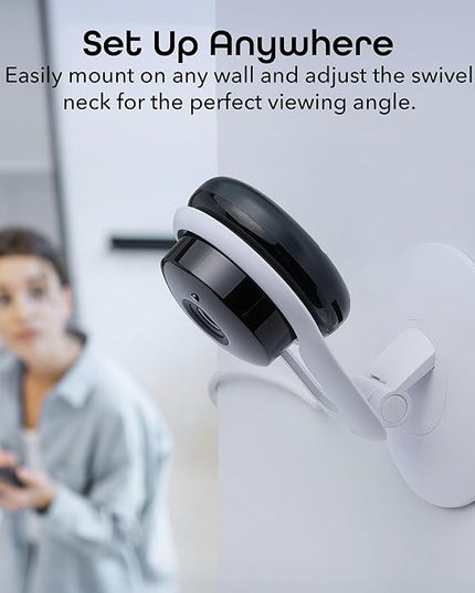 Geeni Smart Wi-Fi Security Camera with Night Vision: 1080p HD Indoor Surveillance, Motion Detection, Two-Way Audio & Alexa Compatible Geeni