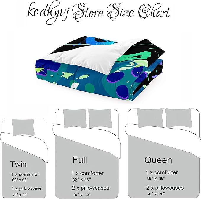 Game Comforter Set Video Gaming Bedding Sets Gamer Room Decor Queen Size Colorful Black Gamepad Soft Game Bedding Set for Boys Teen 1 Comforter and 2 Pillowcases - LeafyLoom