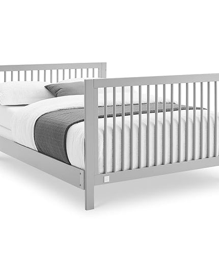 GAP babyGap Charlie 6-in-1 Convertible Crib - Greenguard Gold Certified, Grey - LeafyLoom