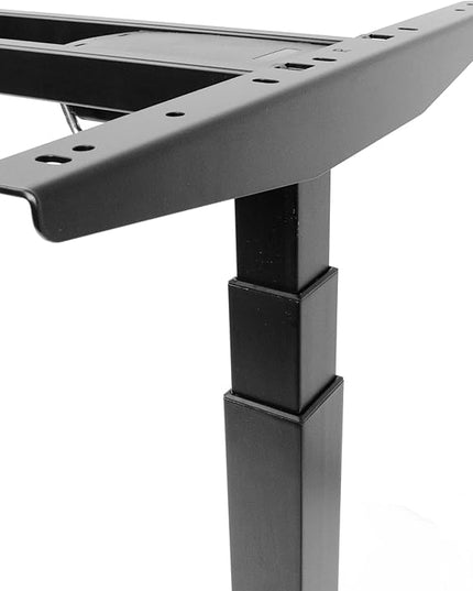 ApexDesk K Series Dual Motor Electric Adjustable Standing Computer Desk for Home and Office Width and Height Adjustable (Black Frame only) - LeafyLoom