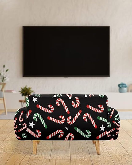 FKELYI Christmas Furniture Protector Easy Going Stretch Sofa Slipcover Non-Slip Sofa Couch Cover Washable Sofa Slipcovers L FKELYI
