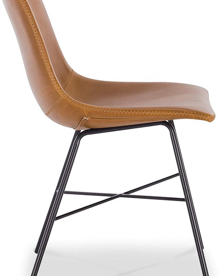 Poly and Bark Paxton Dining Chair, Set of 2 Tan - LeafyLoom