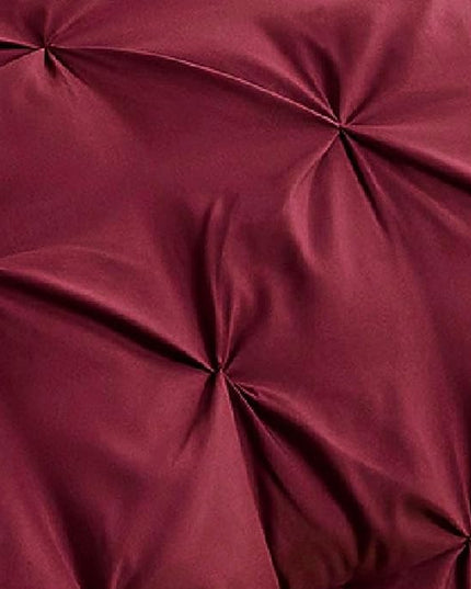 Bedsure Full Size Comforter Sets - Bedding Sets Full 7 Pieces, Bed in a Bag Burgundy Bed Sets with Comforter, Sheets, Pillowcases & Shams, Adult & Kids Bedding - LeafyLoom