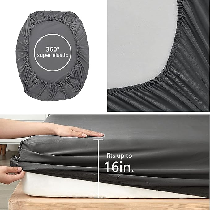 6 Pieces Bed in A Bag Gamer Bedding Set for Boys Kids Adult Gaming Comforters Set,Boys Bed in A Bag Set Full Size Comforter with Fitted Shee Flat Sheet Pillowcase pillowsham,DJT5002Full - LeafyLoom