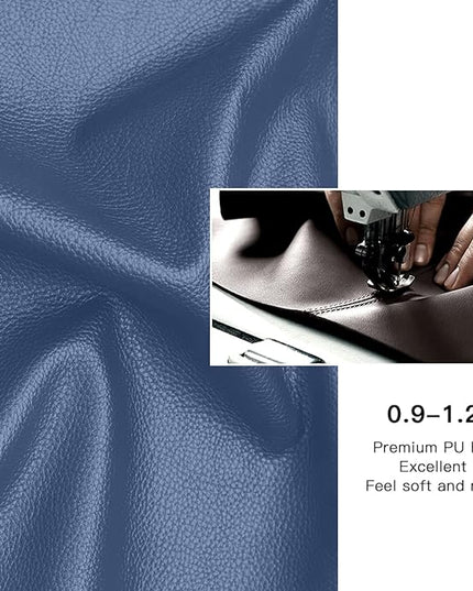 360° Office Desk Chair,PU Adjustable Rolling Task Chair with Backrest for Barber,Office,Home, Computer,360° Swivel,Armless (blue) - LeafyLoom