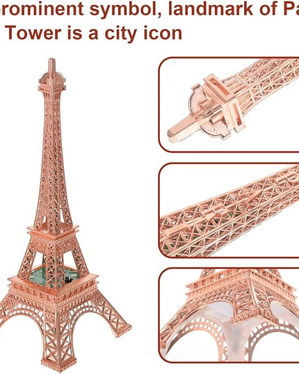 DOITOOL Eiffel Tower Led Light Tower Architecture Craft Tower Statue Table Lamp Decoration Led Lamp Home Decorations Bedroom Decoration Tower Light Nightlight Desk Light up Tower Led Tower - LeafyLoom
