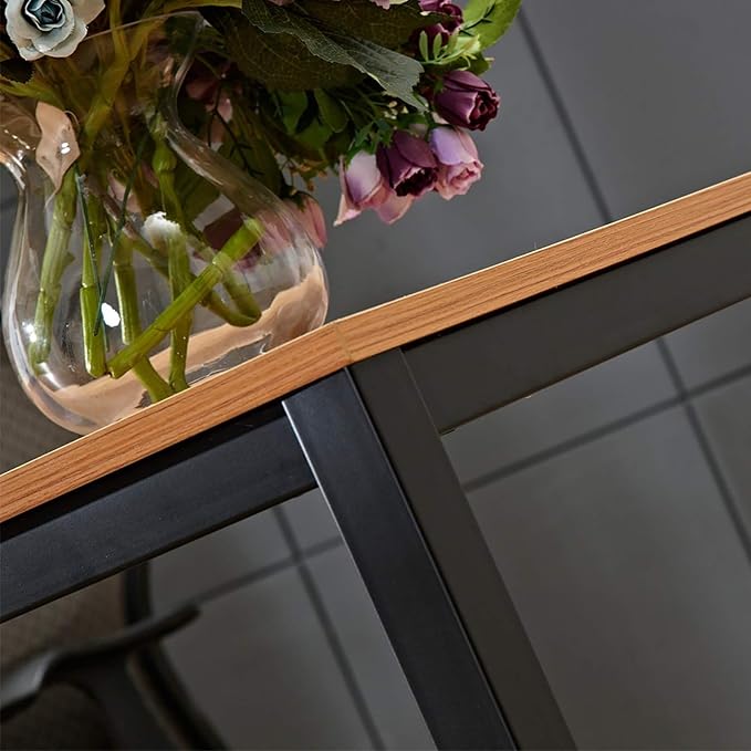 Need Small Computer Desk 31-1/2'' Sturdy and Heavy Duty Writing Desk for Small Spaces and Small Desk Study Table Laptop Desk- AC3BB-80-40 - LeafyLoom