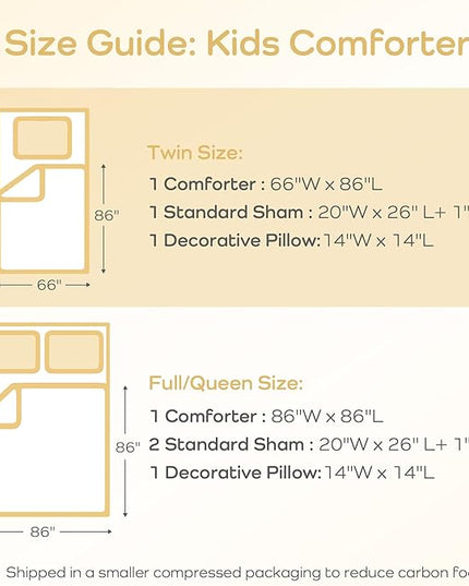 Mi Zone Kids Twin Comforter Set, Celestial Metallic Comforter Set Starry Sky, Moon & Sun Comforter, All Seasons Lightweight & Fluffy Comforter Bed Set, 1 Sham, Celia, Twin Charcoal/Gold 3 Piece - LeafyLoom