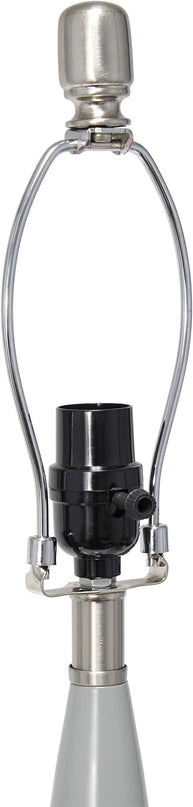 Elegant Designs LT3308-GRY Needle Stick Table Lamp, Gray - LeafyLoom