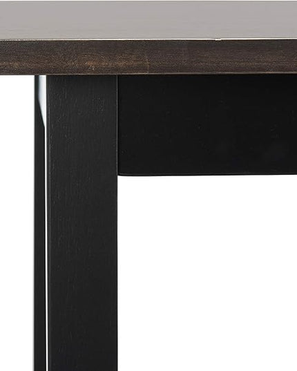 Safavieh Home Collection Haley 4Pc Pub Set, Black/Brown - LeafyLoom