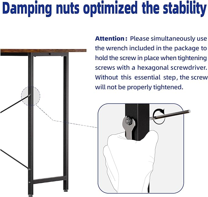 Pamray 32 Inch Computer Desk for Small Spaces with Storage Bag, Home Office Work Desk with Headphone Hook, Small Office Desk Study Writing Table - LeafyLoom