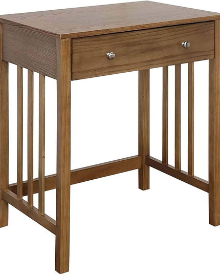 Convenience Concepts Designs2Go Mission Desk with Keyboard Drawer, Driftwood - LeafyLoom