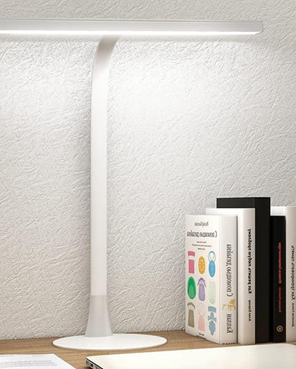 LED Piano Desk Lamp, 15.7" Wide Computer Desk Lamp, 10W Bright Tall Flexible Task Lamp for Monitor, Workbench, 3 Color Modes & 30 Brightness, 1000LM - LeafyLoom