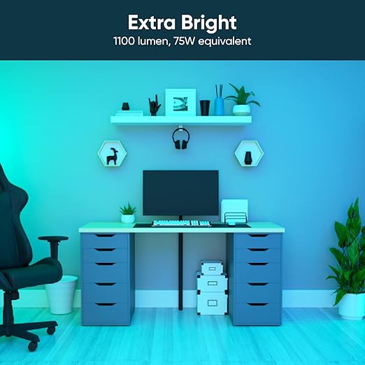 Wyze Switch, 2.4 GHz WiFi Smart Light Switch, Single-Pole, Needs Neutral Wire, White & Bulb Color, 1100 Lumen WiFi RGB and Tunable White A19 Smart Bulb, Works with Alexa and Google Assistant, Two-Pack WYZE