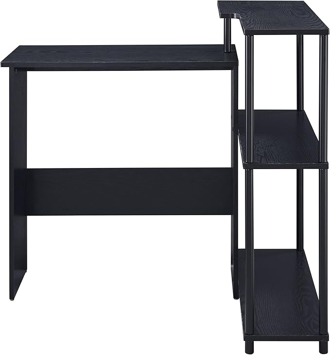 NicBex Kimberly-DW-00209-LWJ Home Office Desks, 39.5"x32.5"x34.5", Black - LeafyLoom