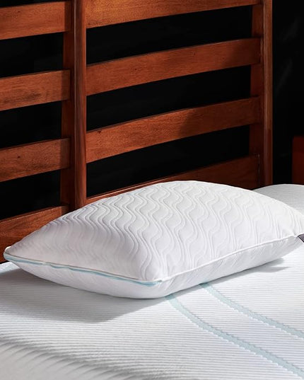 Tempur-Pedic TEMPUR-Cloud ProMid & ProLo Queen Memory Foam Pillows (Pack of 2) - LeafyLoom