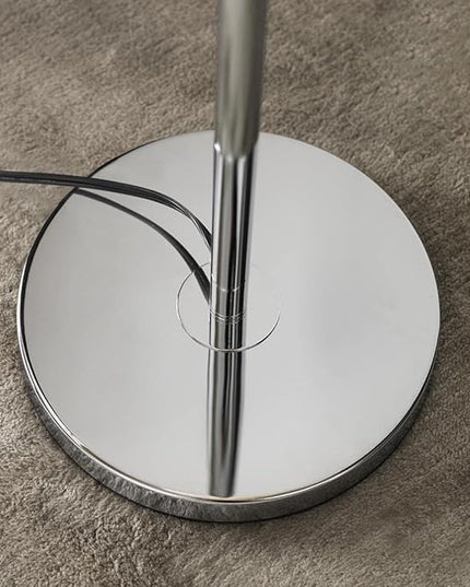 Floor Lamp, Elegant White Feather Standing Lamps with On/Off Switch in Line - LeafyLoom