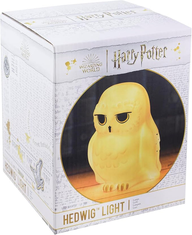 Paladone Harry Potter Hedwig Owl Night Light - Harry Potter Decor - Bedroom Night Light for Kids - LeafyLoom