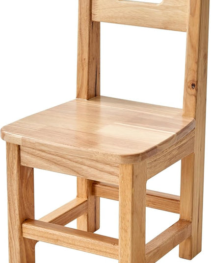 Pure Wood Solid Wood Children Chair for Kids, Kindergarten and Kids' Home Furniture-Pair Set(2 Same Chairs) - LeafyLoom