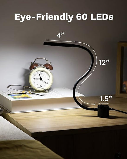Sewing Machine Light, Magnetic, Flexible 60 LED Work Lights, Bandsaw Accessories, Scroll Saw with Extra Long Gooseneck (2 Pack) - 4 Mount anywhere discs included - LeafyLoom