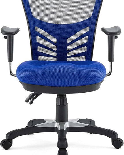 Modway EEI-757 Articulate Ergonomic Mesh Office Chair in Blue - LeafyLoom