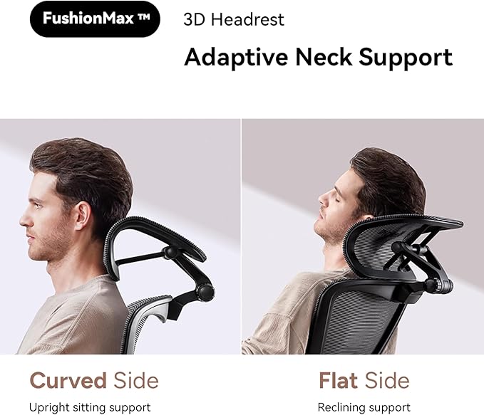 HINOMI H1 Pro V2 Ergonomic Office Chair with Footrest - Home Office Desk Chair with Lumbar Support, Mesh Office Chair with Headrest, Comfy Computer Chair with Back Support (Red, Extra-High) - LeafyLoom
