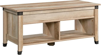 Sauder Carson Forge Lift Top Coffee Table, Lintel Oak finish - LeafyLoom