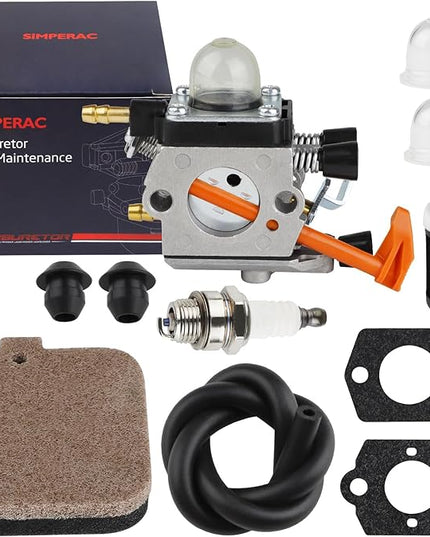 BG50 Carburetor for Stihl Leaf Blower BG65 SH55 SH85 for Stihl BG50 Carburetor 4229 120 0650 Replace for 42291200608 - LeafyLoom