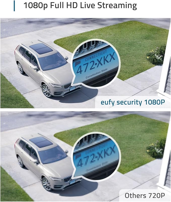 eufy Security eufyCam 2C add on Security Cameras Wireless Outdoor with Solar Panel 2W, Cameras for Home Security, Requires HomeBase 2, HomeKit Compatibility, No Monthly Fee, Motion Only Alert eufySecurity
