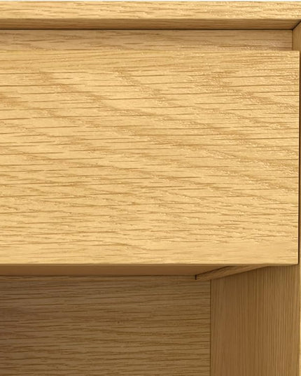 SIMPLIHOME Hunter Nightstand, 20 inch, Oak - LeafyLoom