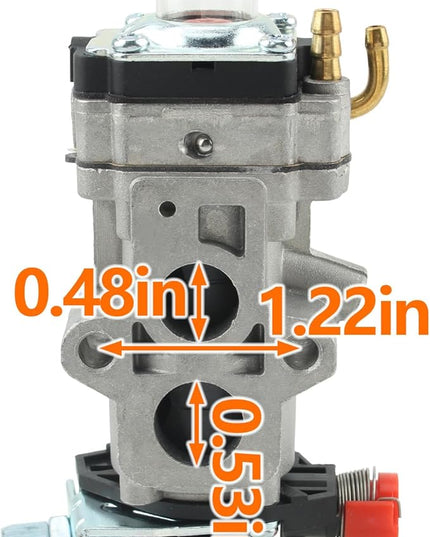 Carburetor Kit for RedMax EBZ6500 EBZ7001 EBZ5150 EBZ5100 EBZ5150RH EBZ5100RH EBZ6500RH EBZ7001RH EBZ8001 EBZ8001RH Backpack Blower T110881450 848H108100 505183101 - LeafyLoom