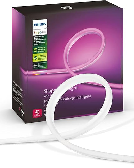 Philips Hue Outdoor 7-Foot Smart LED Light Strip - White and Color Ambiance - 1 Pack - Requires Hue Bridge - Weatherproof - Control with Hue App - Works with Alexa, Google Assistant and Apple HomeKit PhilipsHue