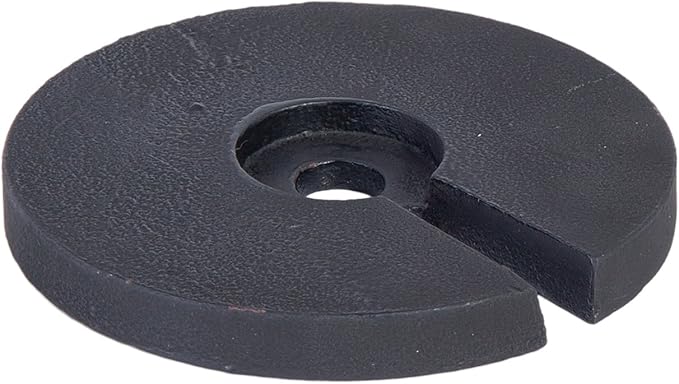B&P Lamp® 5 1/8 Inch Cast Iron Loader Table Lamp Counterweight for Lamp Base - LeafyLoom