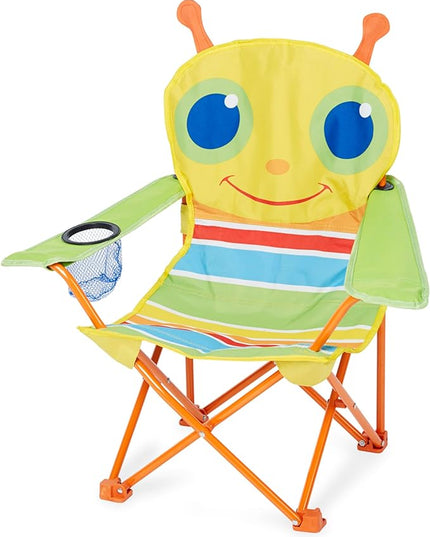 Melissa & Doug Sunny Patch Giddy Buggy Folding Lawn and Camping Chair - LeafyLoom