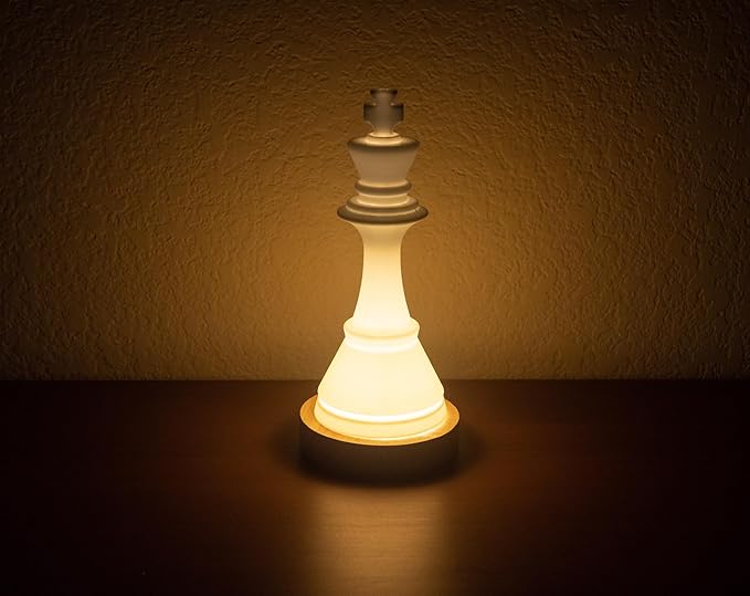 Chess King Lamp - LeafyLoom