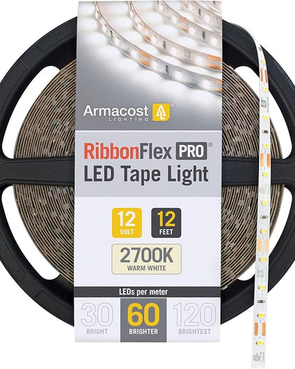 Armacost Lighting 132220 Professional LED Strip Light 12ft Soft White 2700K ArmacostLighting