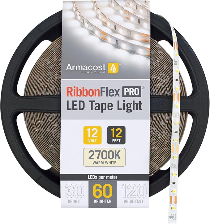 Armacost Lighting 132220 Professional LED Strip Light 12ft Soft White 2700K ArmacostLighting