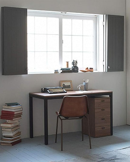 Need Small Computer Desk 31-1/2'' Sturdy and Heavy Duty Writing Desk for Small Spaces and Small Desk Study Table Laptop Desk- AC3BB-80-40 - LeafyLoom