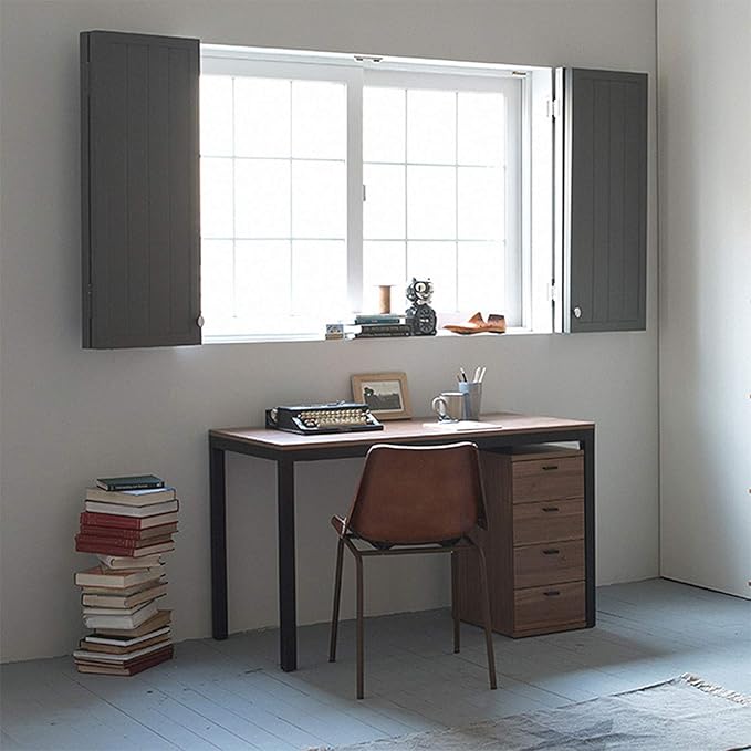 Need Small Computer Desk 31-1/2'' Sturdy and Heavy Duty Writing Desk for Small Spaces and Small Desk Study Table Laptop Desk- AC3BB-80-40 - LeafyLoom