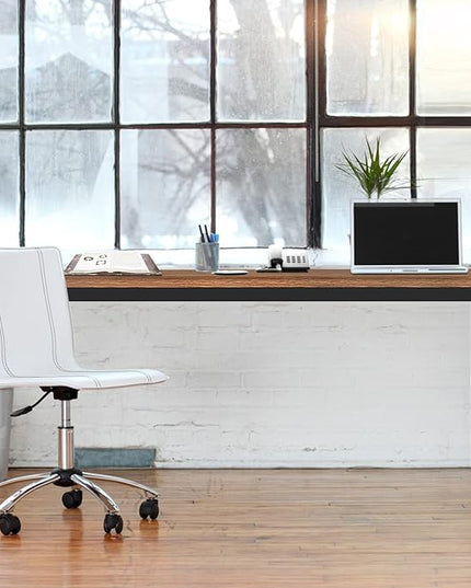 BAST BOARD 30x59 Inches - Brown Minimalist Desk for Home Office or Gaming - LeafyLoom