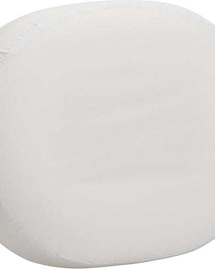 DMI Seat Cushion Donut Pillow and Chair Pillow for Tailbone Pain Relief, Hemorrhoids, Prostate, Pregnancy, Post Natal, Pressure Relief and Surgery, 16 x 13 x 3, White - LeafyLoom