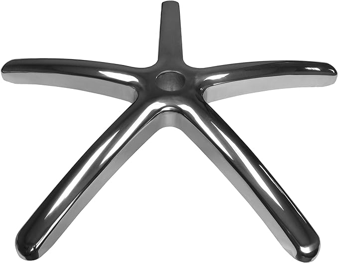 Heavy Duty Replacement Office Chair Base - 28" Aluminum - S4164 - LeafyLoom