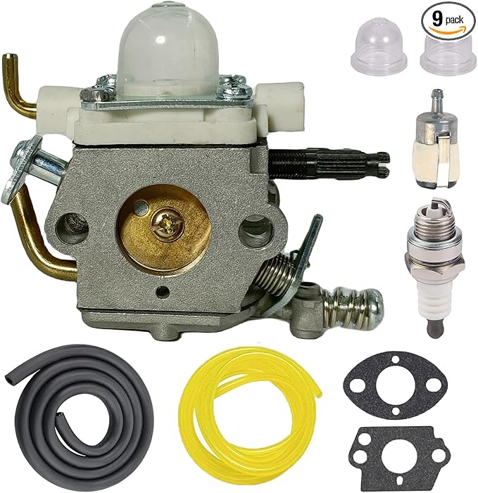 NEW High Quality C1M-K37D Carburetor Kit for Echo PB-4600 PB-46HT PB-46LN PB-460LN PB-461LN Shindaiwa 12520008261 12520008560 12520008561 Blower Replaces ZAMA C1M-K37 - LeafyLoom