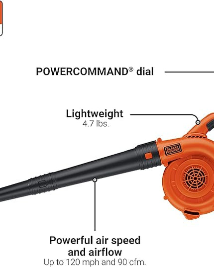 BLACK+DECKER 40V MAX* Cordless Hard-Surface Sweeper with POWERCOMMAND, Tool Only (LSW36) - LeafyLoom