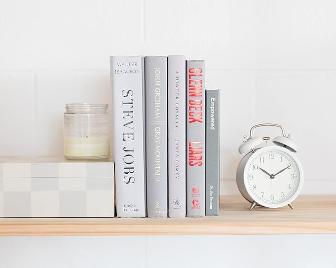Colored Real Decorative Book Set - Decor Books for Book Shelf Decor, Home Decor for Shelves, Bookcase Decor - Great Book Decor, Decorative Books for Home Decor, Books for Decor (Ocean) - LeafyLoom